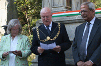 Mayor of Bristol & Carla with High Commissioner